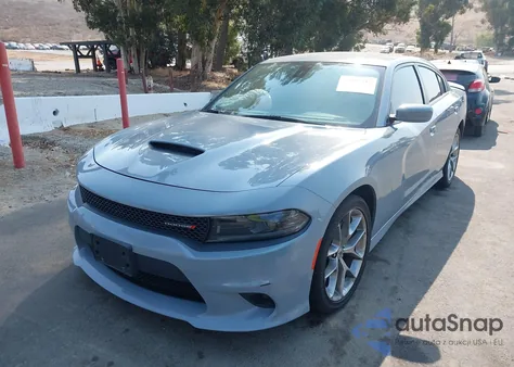 2022 Dodge Charger Gt Rwd из США, поврежденный, VIN 2C3CDXHG2NH176521